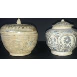 ***REOFFER IN DERBY BARGAIN HUNT SALE NOVEMBER A&C £20-£30*** Two early Chinese pottery vases and