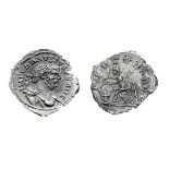 ***AWAY*** Extremely RARE Roman coin of Carausius, 286-293 A.D. AR DENARIUS. No mintmark;