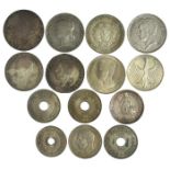 Mixed group of World coins (mainly Silver); includ