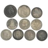 Germany: Thalers Saxony 1860; Prussia 1861; 5 Mark