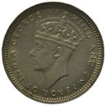 Hong Kong 5 Cents 1941 KN: Rare