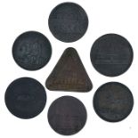 19th Century tokens, Walthamston 1812, Hull 1812,