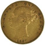 Sovereign, 1857