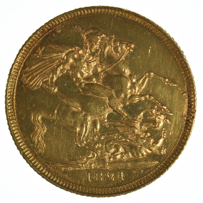 George IV Sovereign 1821 - Bild 2 aus 2