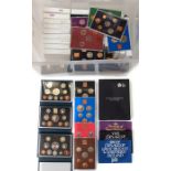 UK Proof coin sets 2012, 2010, 2008, 2007, 2006, 2