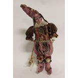 A Medieval Jester, mechanical musical doll,