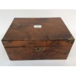 A Victorian writing box,