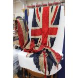 A large Union flag from Shawbury Industrial School,