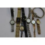 Eight various Ladies wristwatches to include Rotary (8)