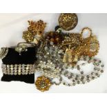 Diamonte and seasonal costume jewellery