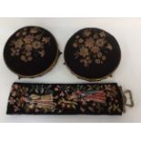 A pair of footstools,