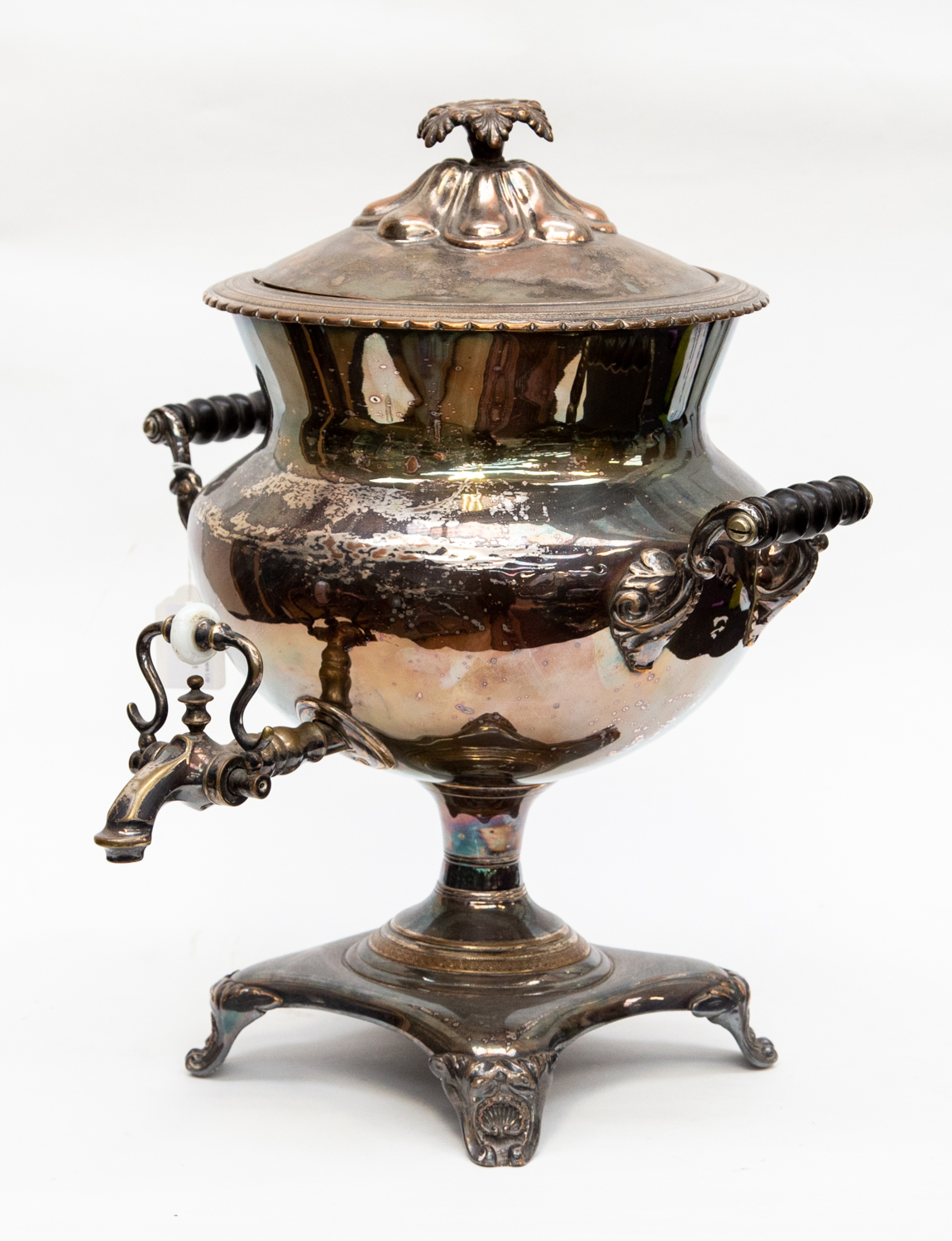 A 19th century EP on copper samovar;