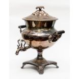 A 19th century EP on copper samovar;