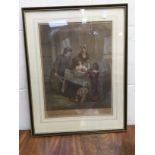 Cries of London, 19th Century prints after the Wheatley series from 1790s, framed,