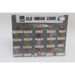 A collection of 20 Indian coins