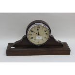 1950's Smiths Mantle clock in shape of Napoleon Hat