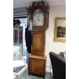 George III eight day Longcase clock F.