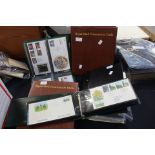 Five albums of first day cover stamps,