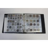 An album of coins,