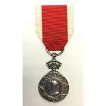 Abyssinian War Medal 1869 to named to "R Chamberlain, Royal Marine, HMS Star. Complete with ribbon.