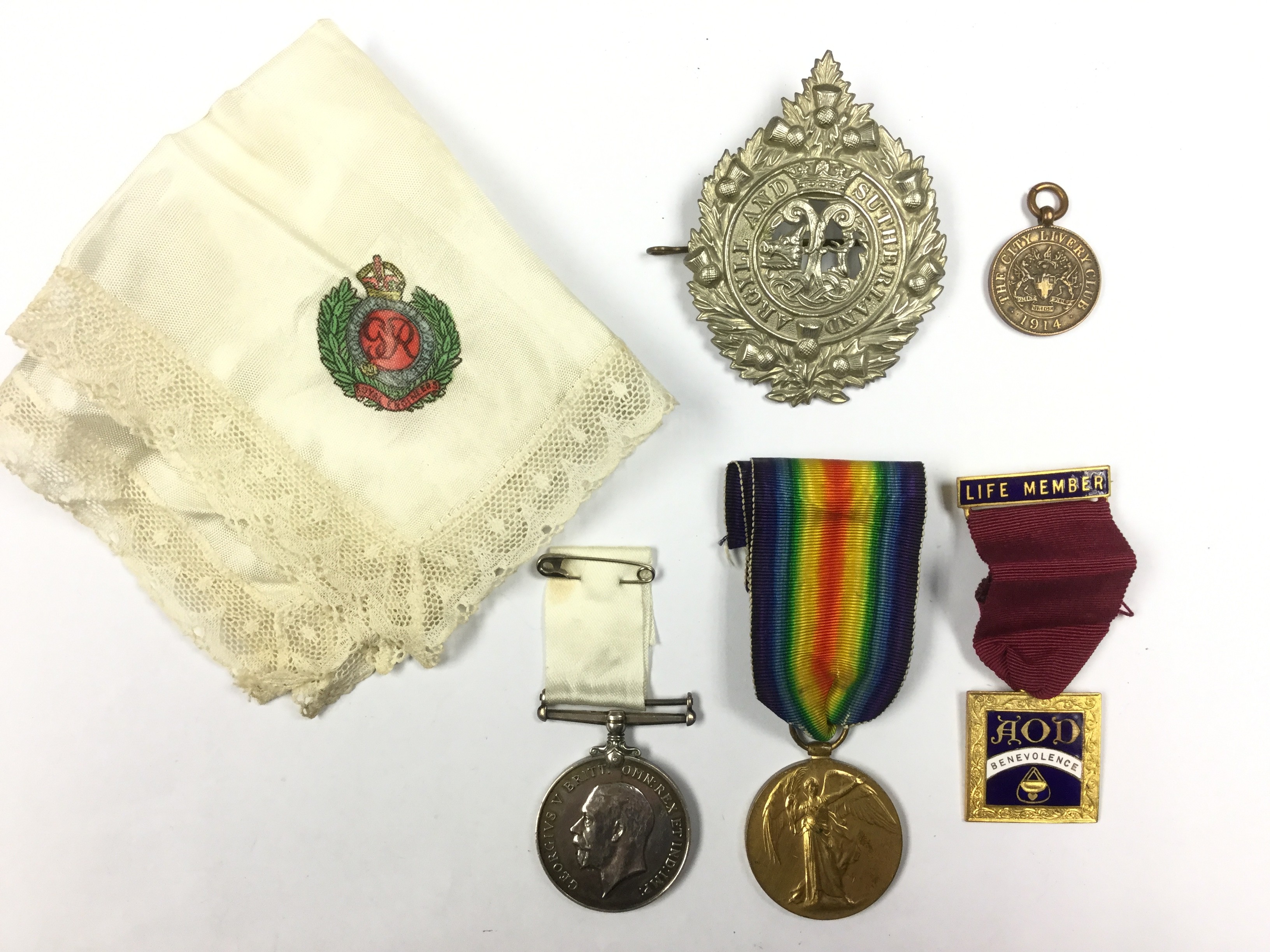 WW1 British War Medal to 120405 Gnr MW Moore,