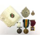 WW1 British War Medal to 120405 Gnr MW Moore,