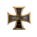 WW1 Imperial German Eisernes Kreuz 1. Klasse. Iron Cross 1st class 1914. Convex.