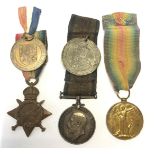 WW1 British Medal group to 121800 Spr.