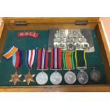 WW2 British medal group comprising of 1939-45 Star, France & Germany Star, Defence Medal,
