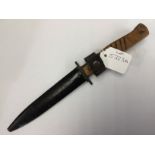 WW1 Imperial German Army Nahrkampfmesser Close Combat knife.