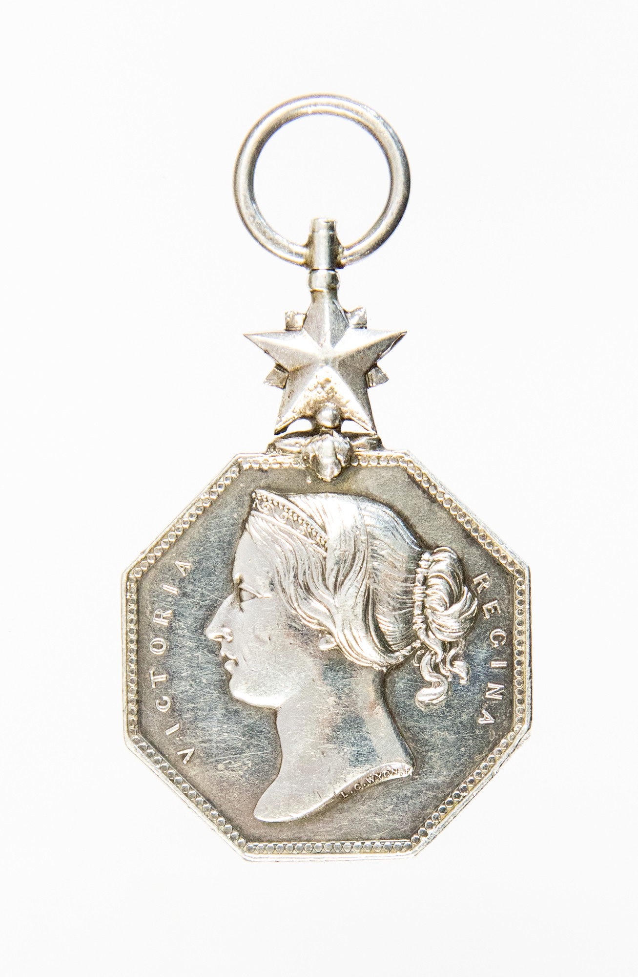 Arctic Medal 1857. Un named. No ribbon.