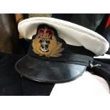 Royal Navy Officers uniform collection all to Lt. RR Cumming. Most items dated 1961.