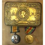 WW1 British War Medal and Victory Medal to 41167 Pte W Whetton,