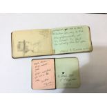 WW1 British Autograph albums.