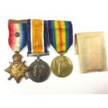 WW1 British medal group of a solider who served under an alias.