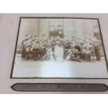 WW1 British and Edwardian military interest photographs and postcard album, Cheshire Regiment,