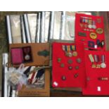 WW1 & WW2 Family medal groups with insignia, photos and comprehensive family history research.