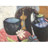 Nine oil paintings by Margaret Harmsworth, exhibited in Paris,