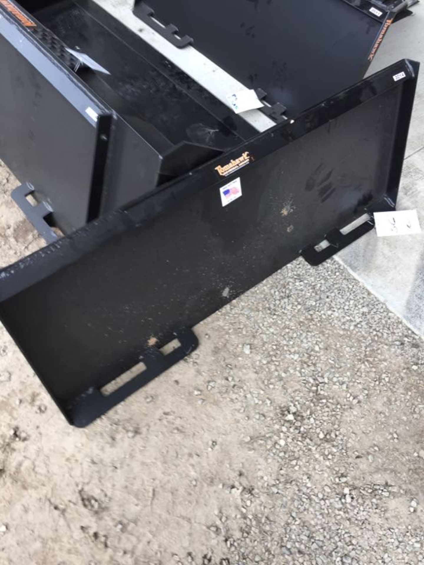 Tomahawk Blank Plate for Skid Steer