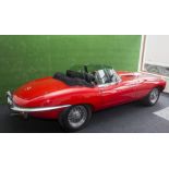 Jaguar 1969 Jaguar E-Type 4.2 VIN 1R40261BW with carburettor. This magnificent automobile has been