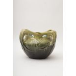 Hector Guimard (1867-1942) and De Bruyn pottery workshopVase de Chalmont, ca. 1890-1900 Green-shaded