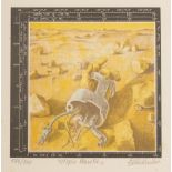 Felix Roulin (1931)"Utopia Plantia"Coloured lithography on paper, signed 'Felix Roulin' at lower