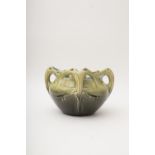 Hector Guimard (1867-1942) and De Bruyn pottery workshopVase de Chalmont, ca. 1890-1900 Green-shaded