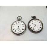 John Forest Chronometer Maker to The Admiralty Open Faced Silver Pocket Watch with Chester hallmarks