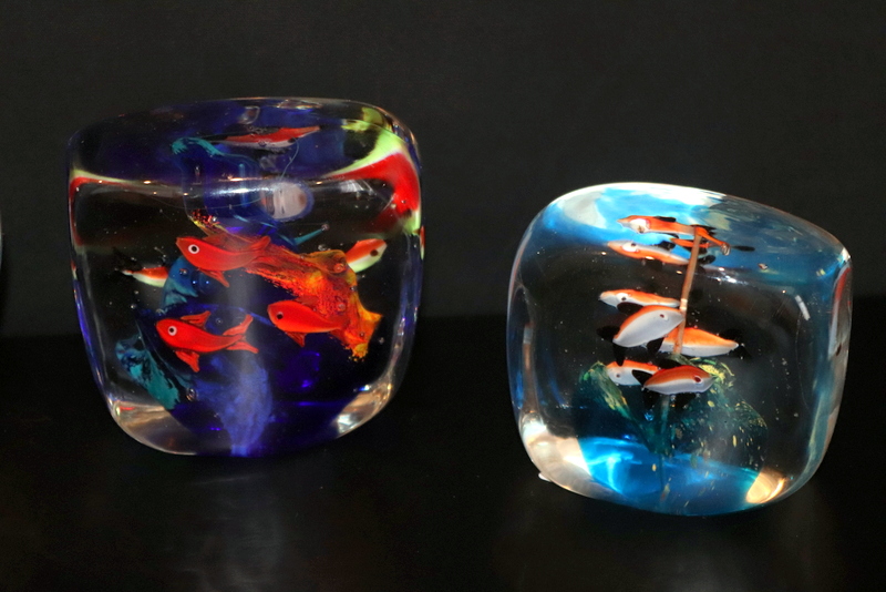 4 Murano Glass Aquarium Paperweights - Image 3 of 3