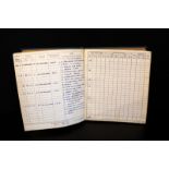 Military Interest, Royal Canadian Air Force Pilots Log Book, First Entry 7th November 1941 Through