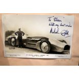 Sir Malcolm Campbell (1885-1948) British Land & Water Speed Record Holder. An excellent signed