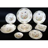 Collection Of Aynsley Fine Bone China, Cottage Garden Pattern