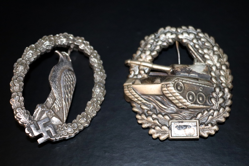 Two German WW2 Badges, 1 Marked SBW A/F Together With A Miniature Periscope - Image 2 of 4