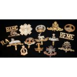 Military Interest, Collection Of Cap Badges To Include Hampshire, Notts & Derby, Middlesex Regt,